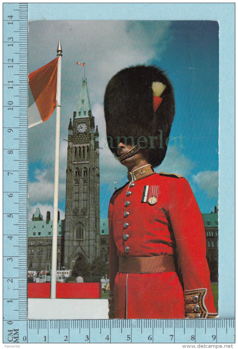 Ottawa Ontario  Canada - Member Of The Regiment Of Canadian Guard -  Post Card, Carte Postale - Québec - La Citadelle