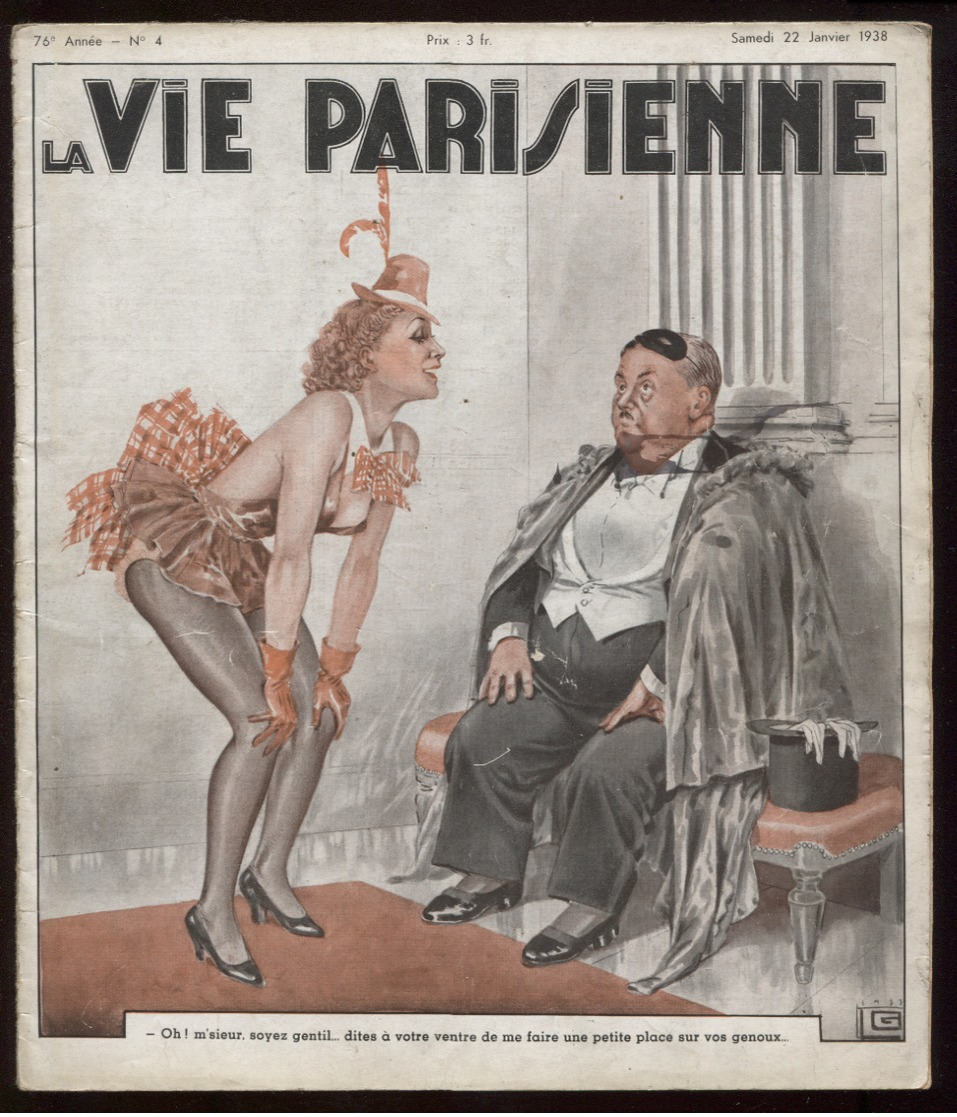 La Vie Parisienne N°4 De 1938 Port Fr 3,12 € - 1900 - 1949