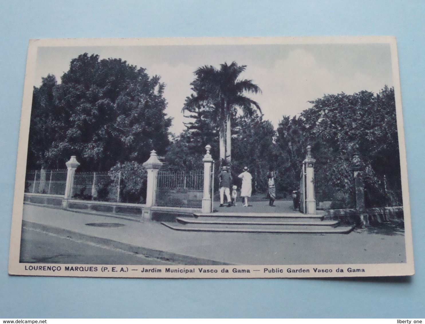 LOURENCO MARQUES (P.E.A.) Jardim Municipal Vasco Da Gama ( Santos Rufino ) Anno 19?? ( Zie Foto Details ) ! - Mozambique