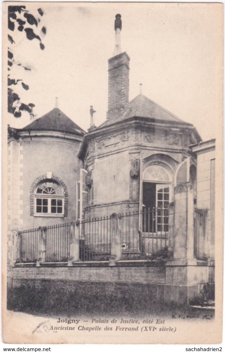 89. JOIGNY. Palais De Justice, Côté Est - Joigny