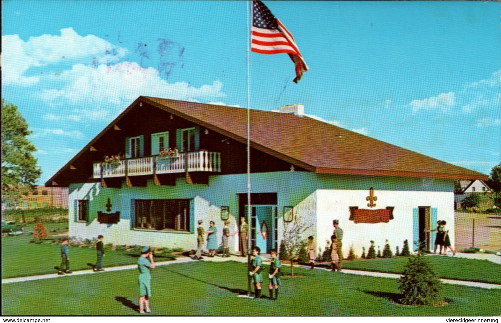 ! Postcard USA Frankenmuth, Michigan, Pfadfinder, Boy Scouts, Scouting - Padvinderij