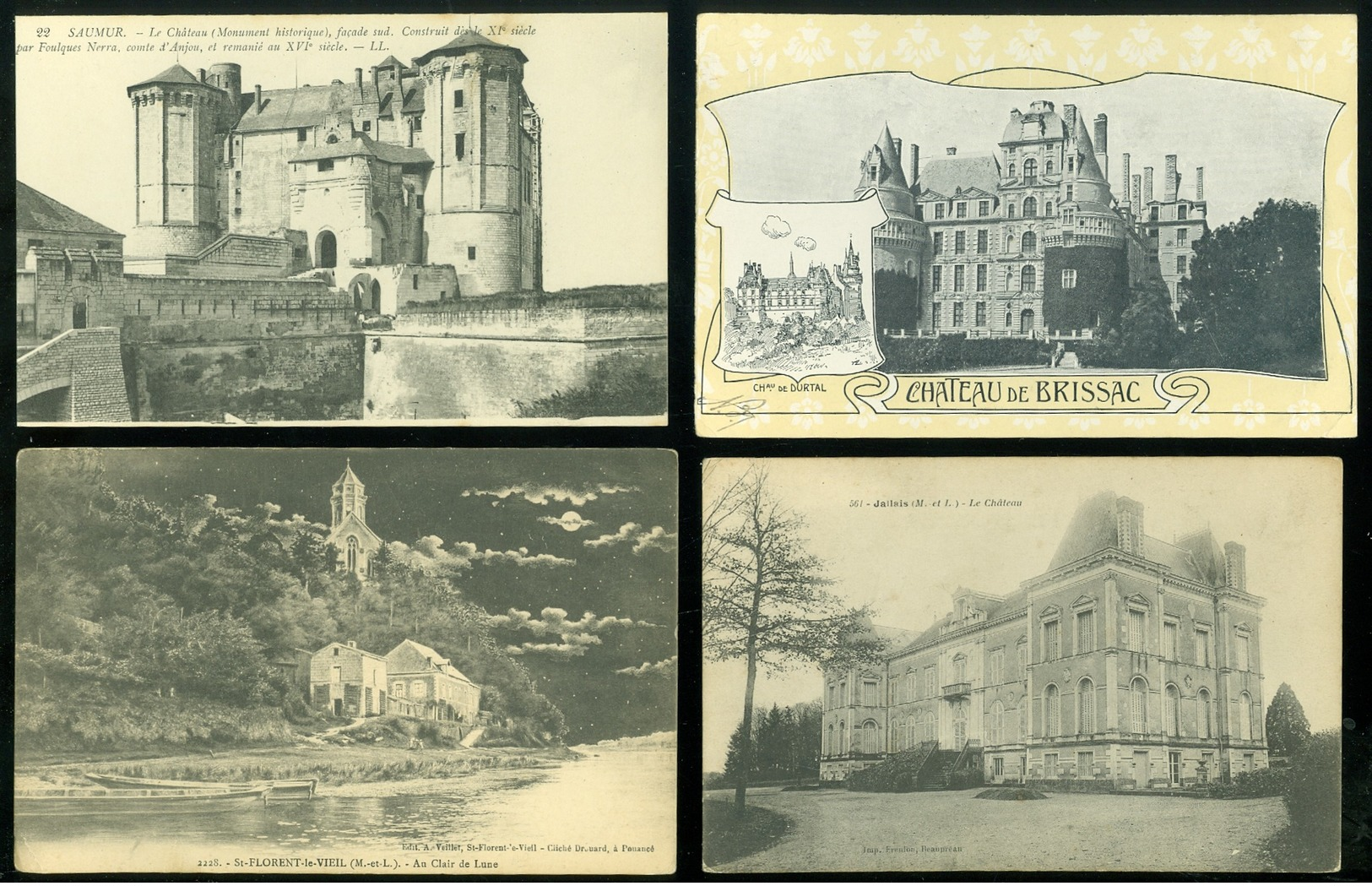 Beau Lot De 60 Cartes Postales De France  Maine - Et - Loire Mooi Lot Van 60 Postkaarten Van Frankrijk ( 49 ) - 60 Scans - 5 - 99 Karten