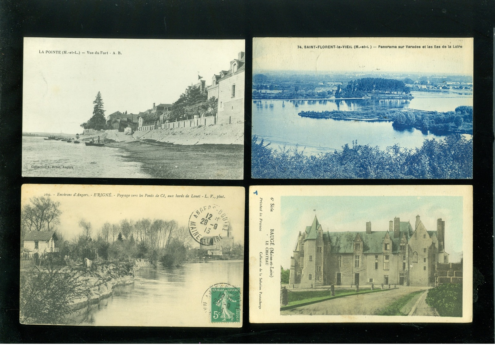 Beau lot de 60 cartes postales de France  Maine - et - Loire Mooi lot van 60 postkaarten van Frankrijk ( 49 ) - 60 scans