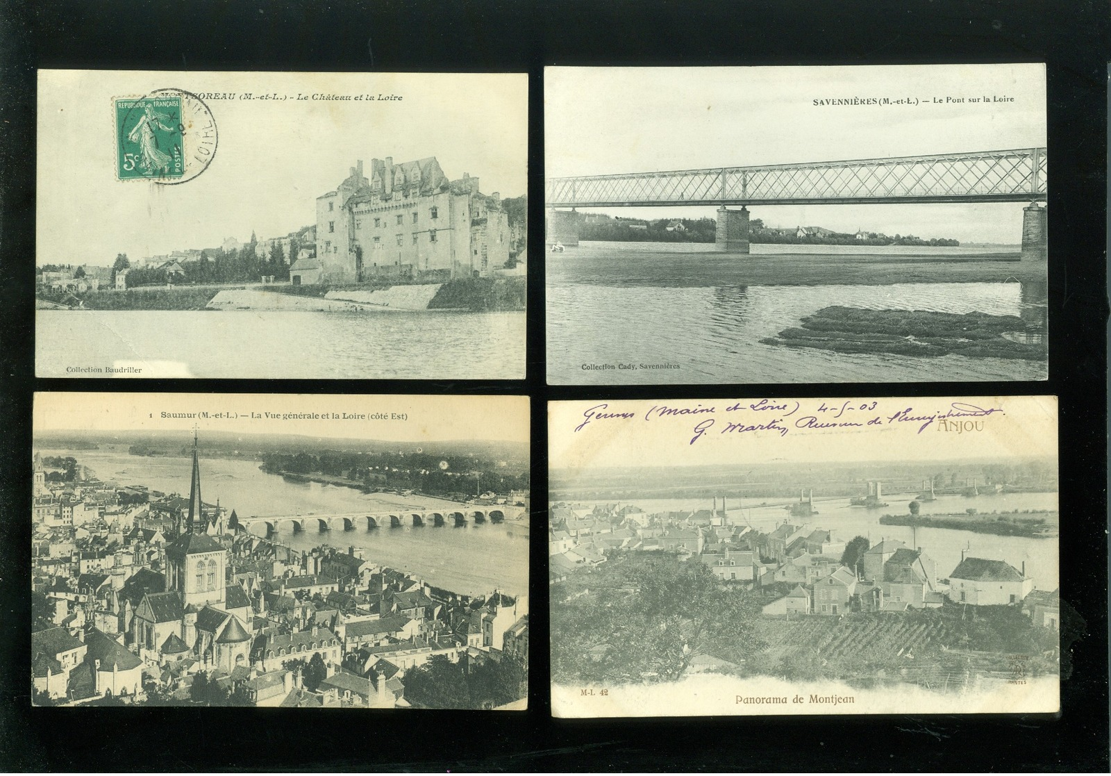 Beau lot de 60 cartes postales de France  Maine - et - Loire Mooi lot van 60 postkaarten van Frankrijk ( 49 ) - 60 scans