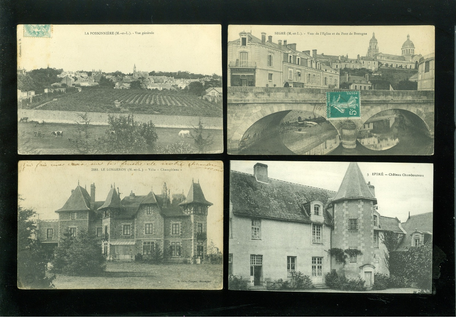 Beau lot de 60 cartes postales de France  Maine - et - Loire Mooi lot van 60 postkaarten van Frankrijk ( 49 ) - 60 scans