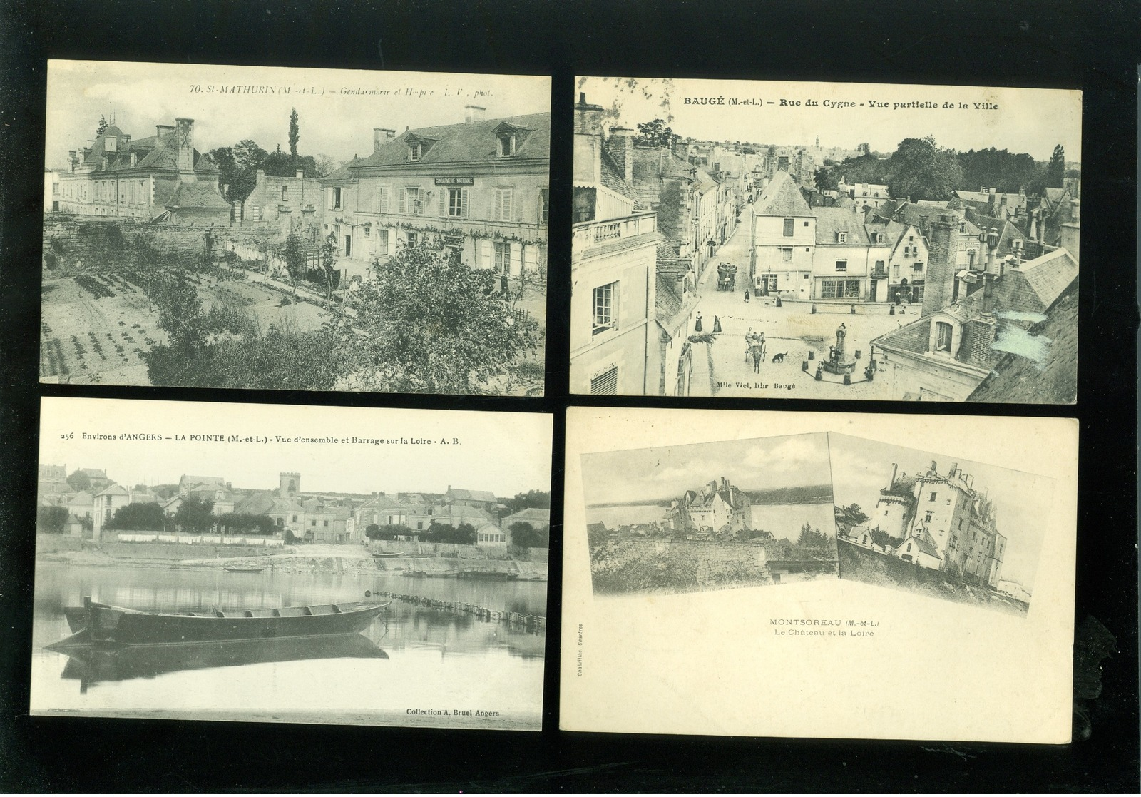 Beau lot de 60 cartes postales de France  Maine - et - Loire Mooi lot van 60 postkaarten van Frankrijk ( 49 ) - 60 scans