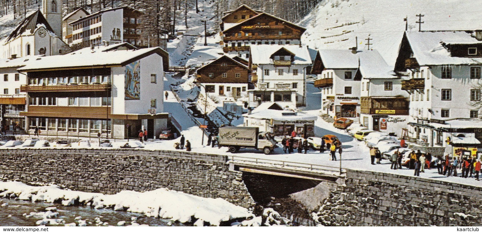 Sölden 1377 M.: HANOMAG-HENSCHEL F-SERIES, VW 1200 KÄFER/COX - Mit Galschlachkogl 3058 M. - (Tirol, Austria) - Turismo