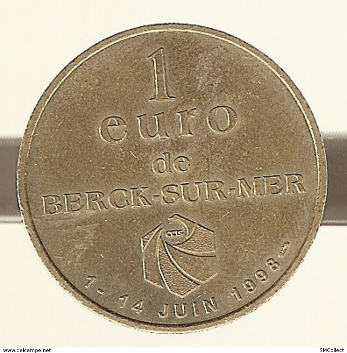 Pas De Calais. Berck Sur Mer. 1 Euro Du 1 Au 14 Juin 1998 - Euros Of The Cities