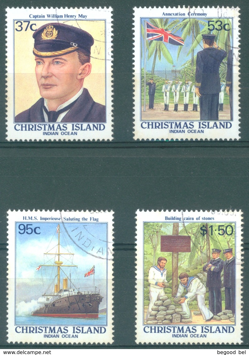 CHRISTMAS - USED/OBLIT. - 1988 -  Yv 269-272 - Lot 17365 - Christmas Island