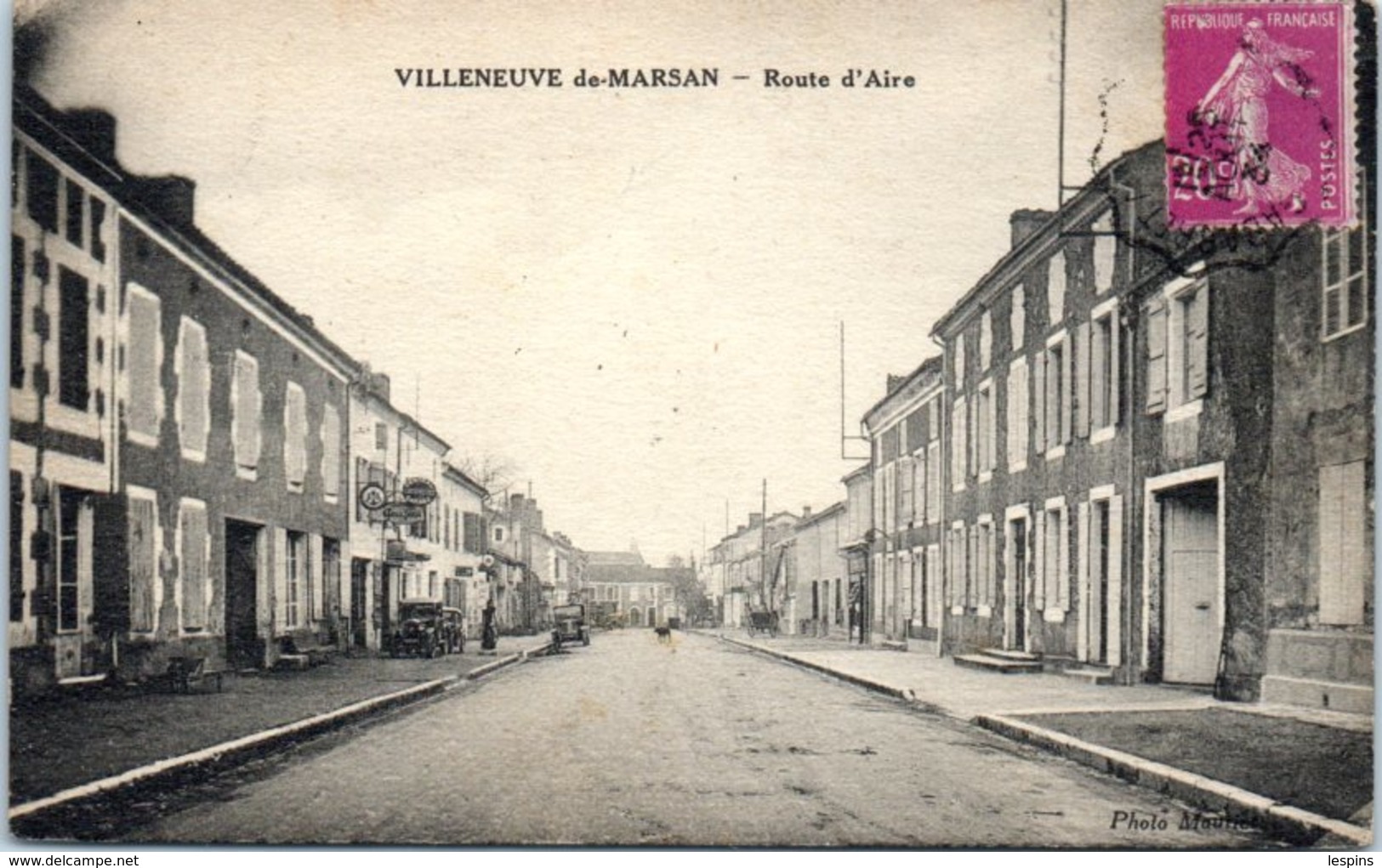 40 - VILLENEUVE De MARSAN -- Rue D'Aire - Villeneuve De Marsan