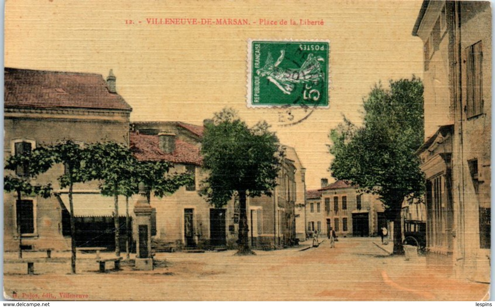 40 - VILLENEUVE De MARSAN -- Place De La Liberté - Villeneuve De Marsan