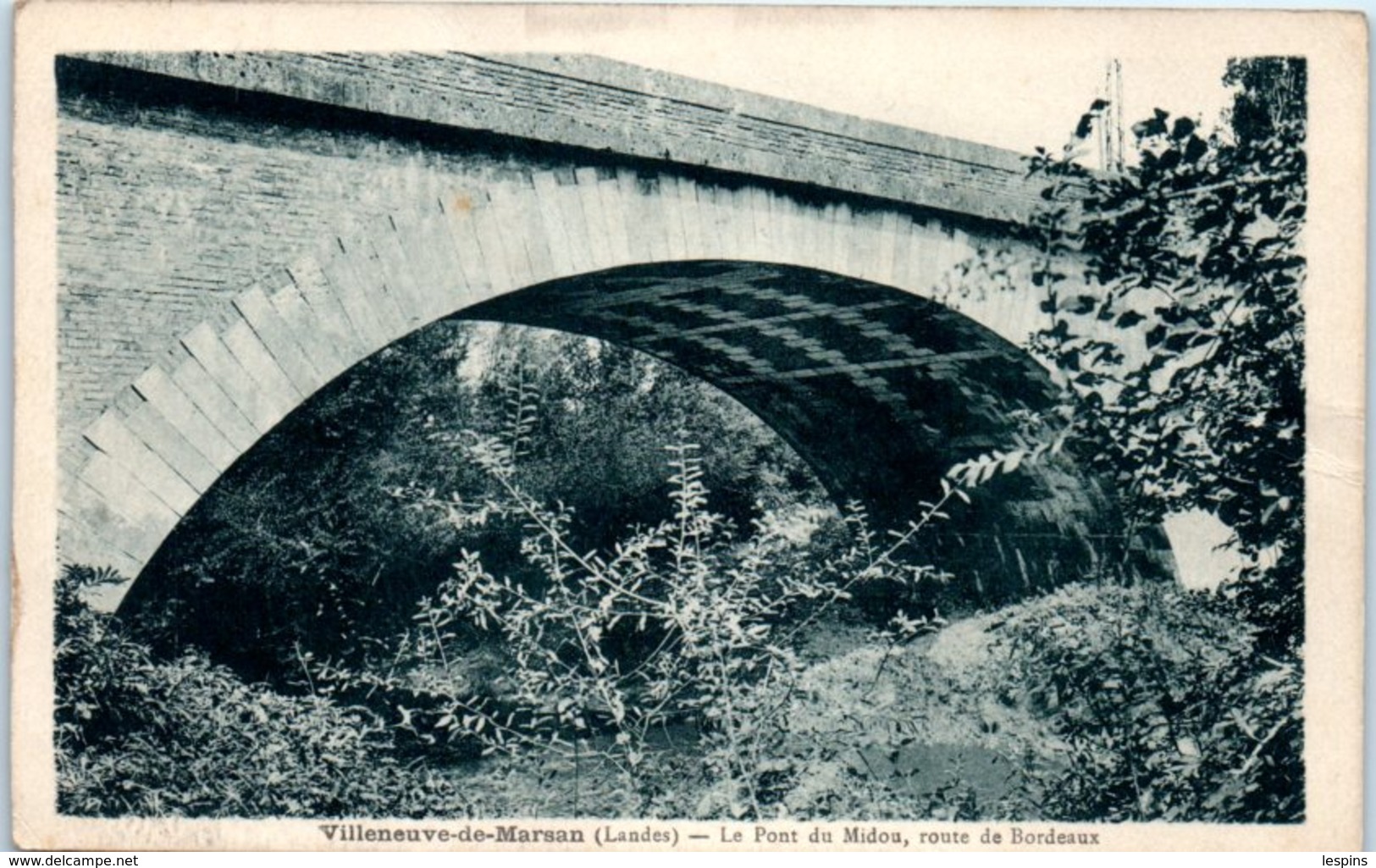 40 - VILLENEUVE De MARSAN -- Le Pont De Midou - Villeneuve De Marsan