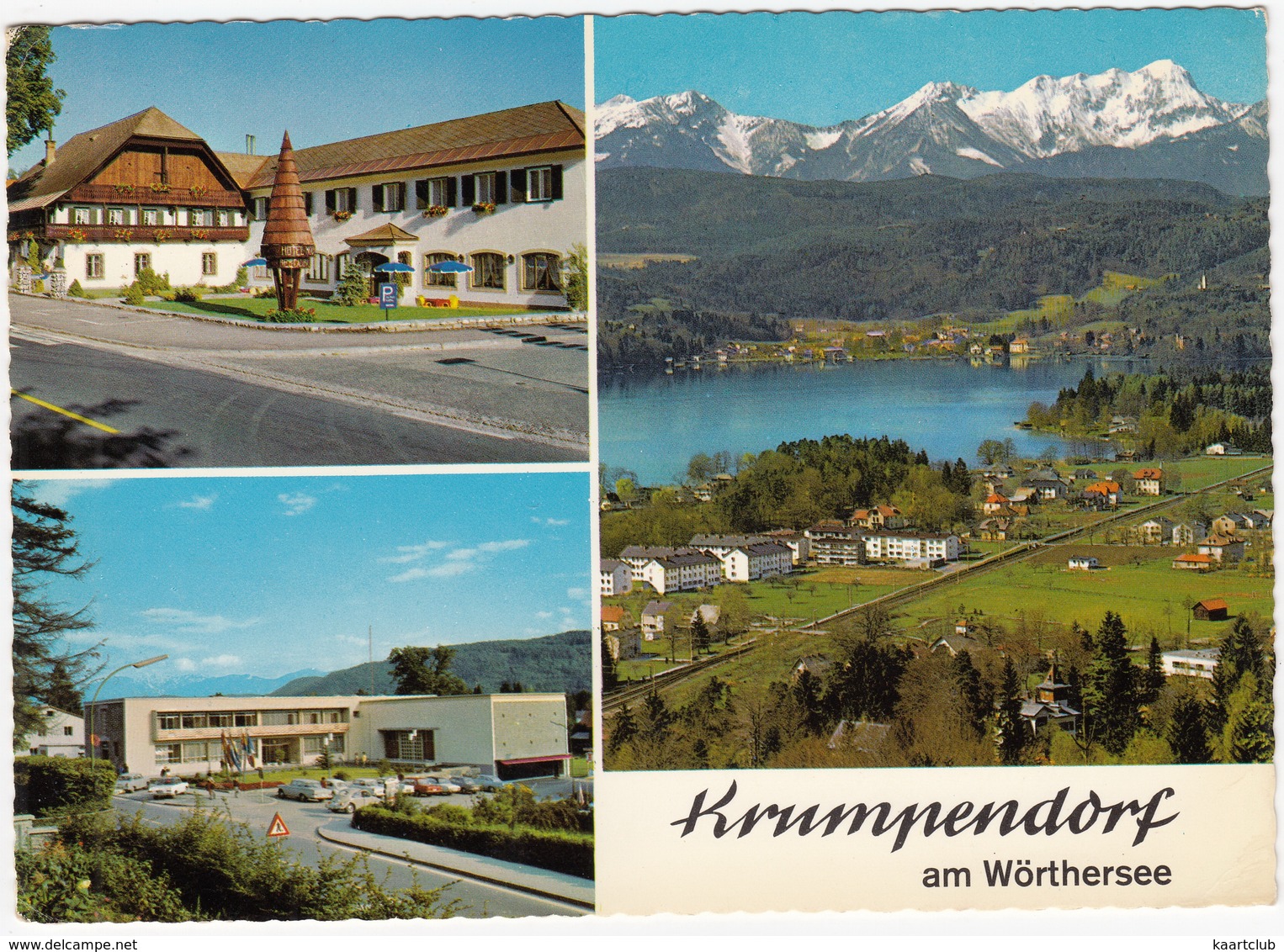 Krumpendorf Am Wörther See: VW 1200 KÄFER/COX, MERCEDES W110, OPEL REKORD-A, FORD TAUNUS 17M P3 - (Kärnten, Austria) - Toerisme