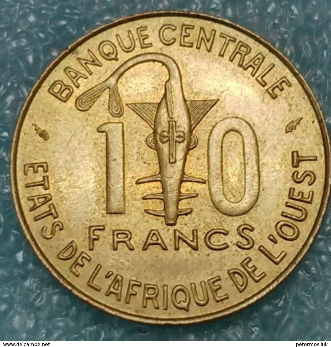 Western Africa (BCEAO) 10 Francs, 1986 -4015 - Autres – Afrique