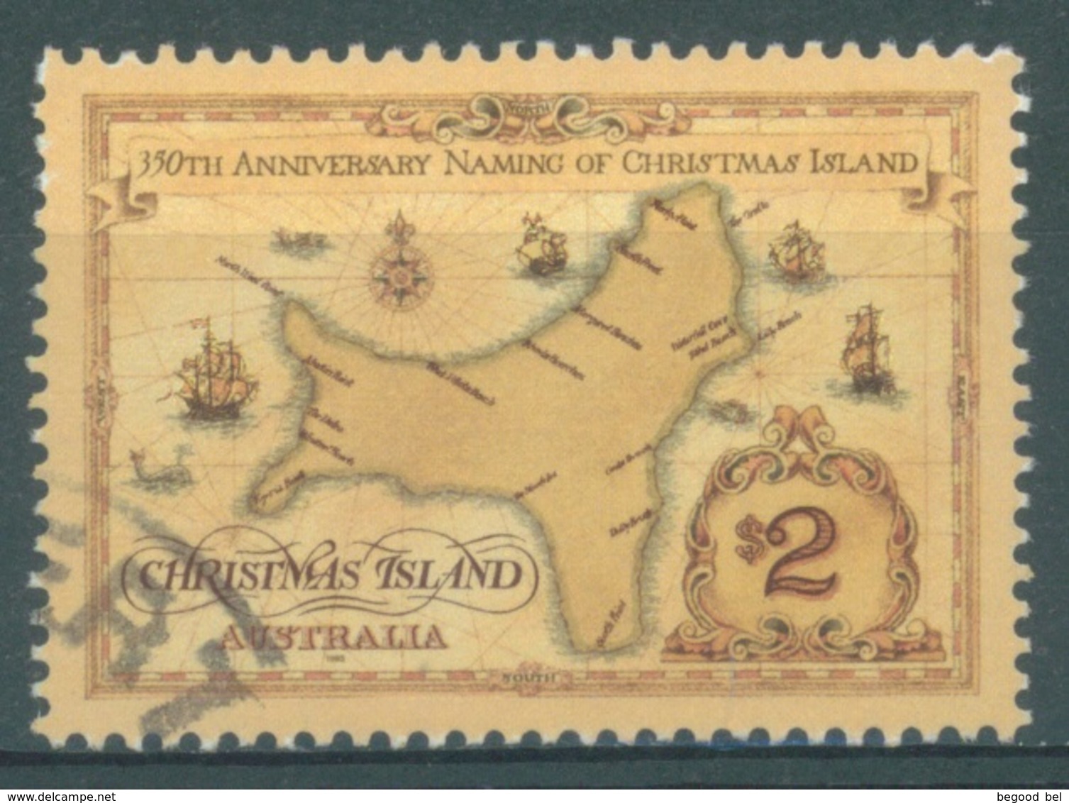 CHRISTMAS - USED/OBLIT.- 1993 - Yv 399 - Lot 17368 - Christmas Island