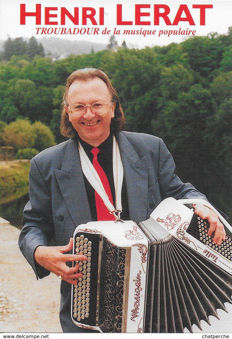 SPECTACLE MUSIQUE MUSICIEN JOUEUR D ' ACCORDÉON  ACCORDÉONISTE HENRI LERAT - Musik Und Musikanten