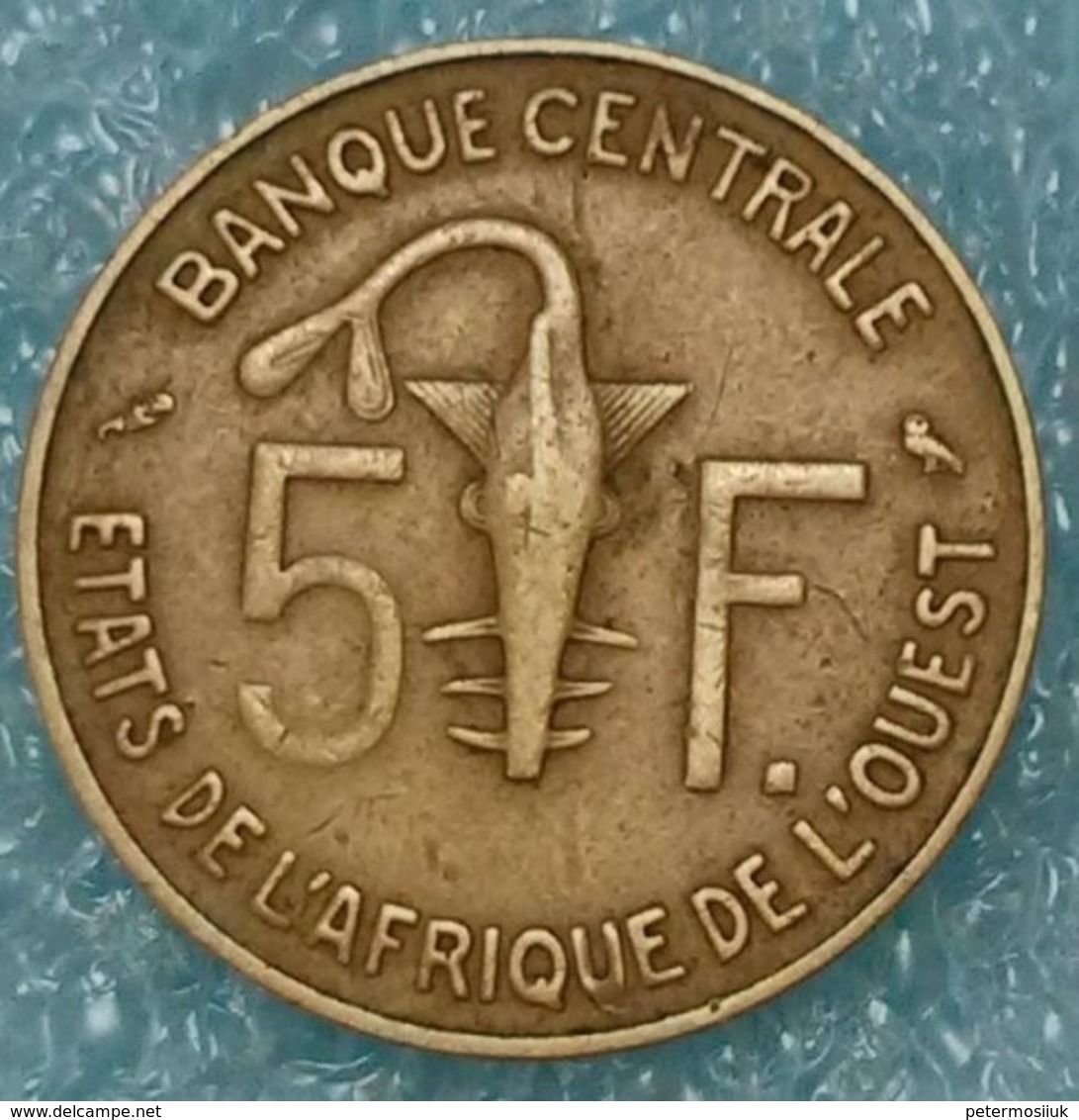 Western Africa (BCEAO) 5 Francs, 1970 -1636 - Autres – Afrique