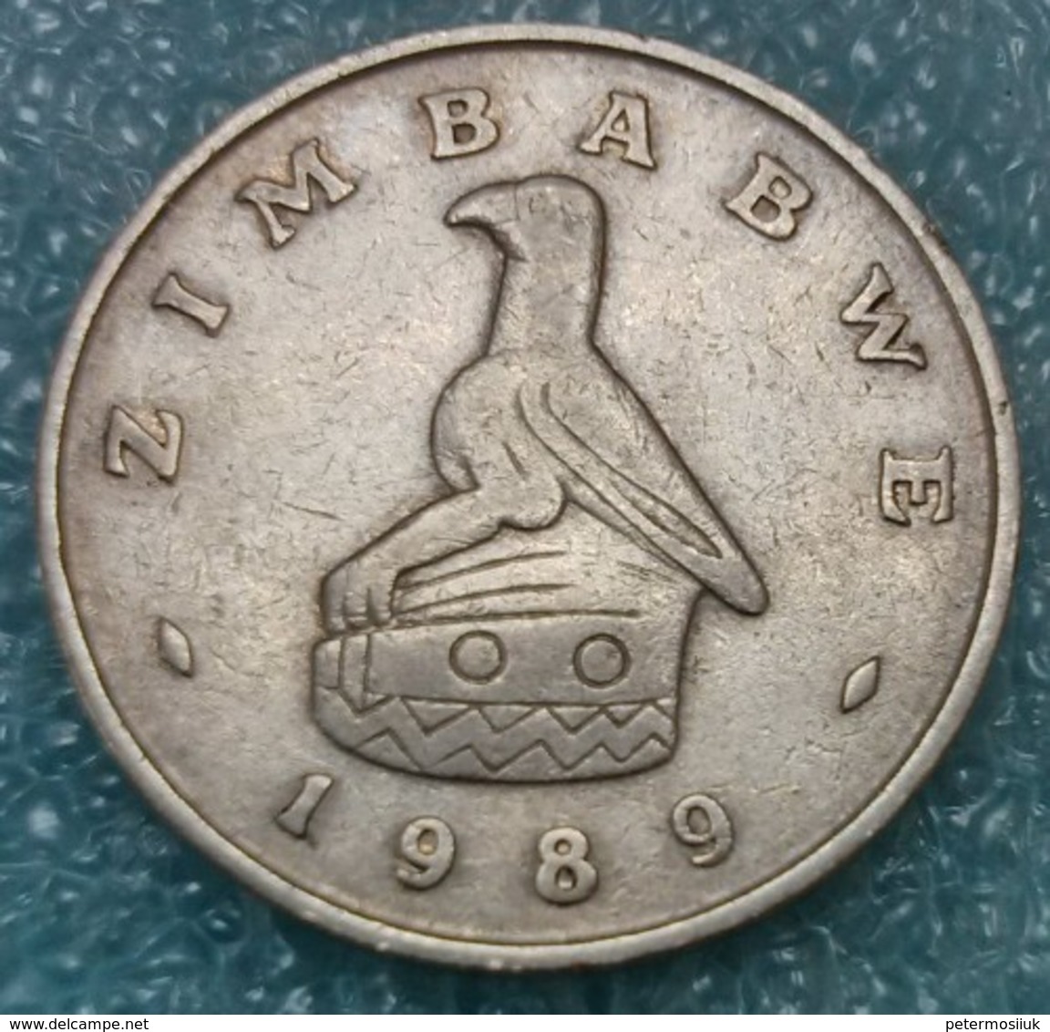 Zimbabwe 50 Cents, 1989 -0829 - Zimbabwe