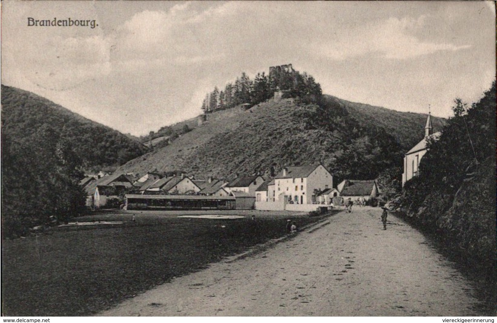 ! Ansichtskarte Burg Brandenbourg Luxemburg, - Vianden