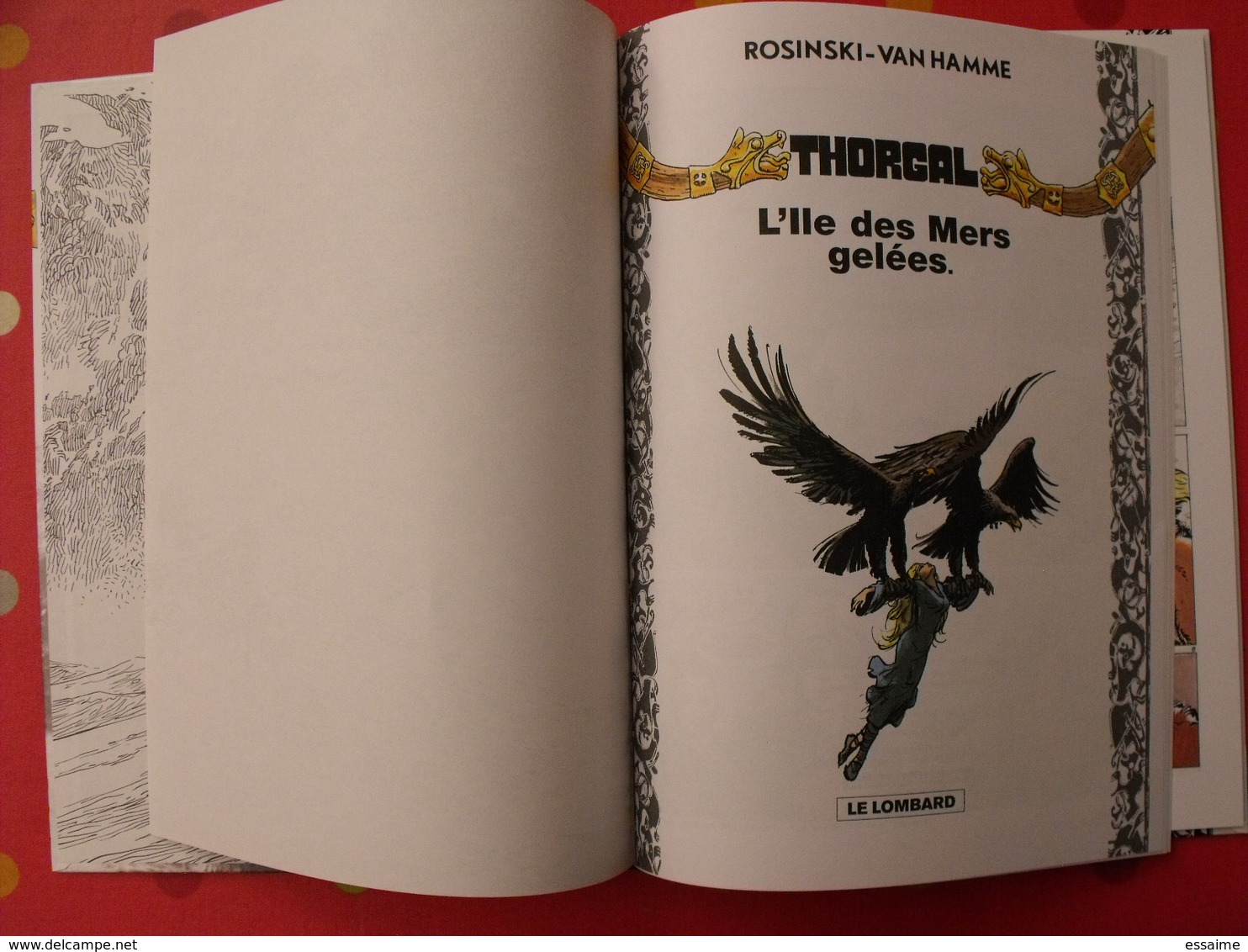 Thorgal. L'ile Des Mers Gelées. Rosinski Van Hamme. Le Lombard 2006 - Autres & Non Classés