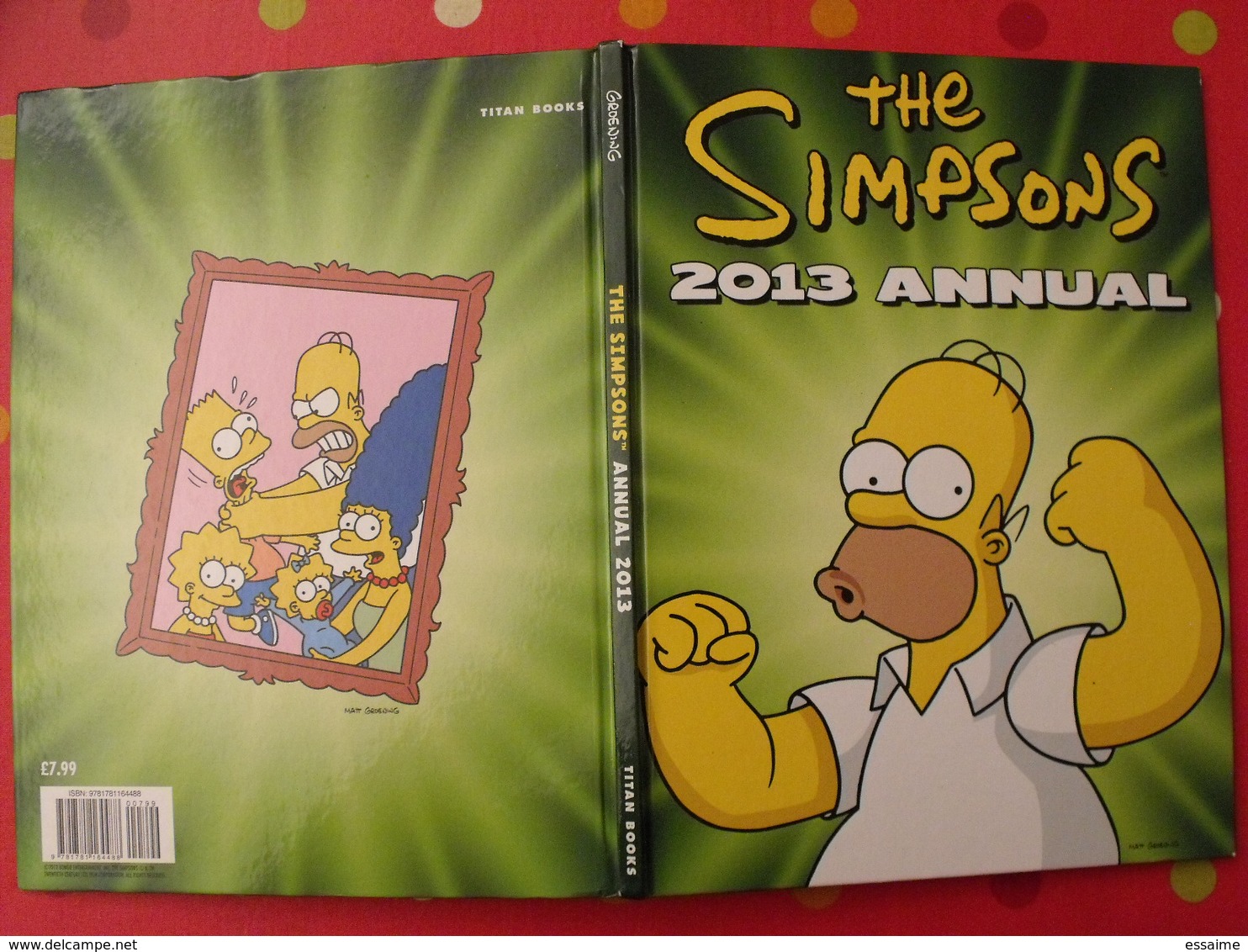 The Simpsons 2013 Annual. Matt Groening. Titan Books 2012. BD En Anglais - Altri & Non Classificati