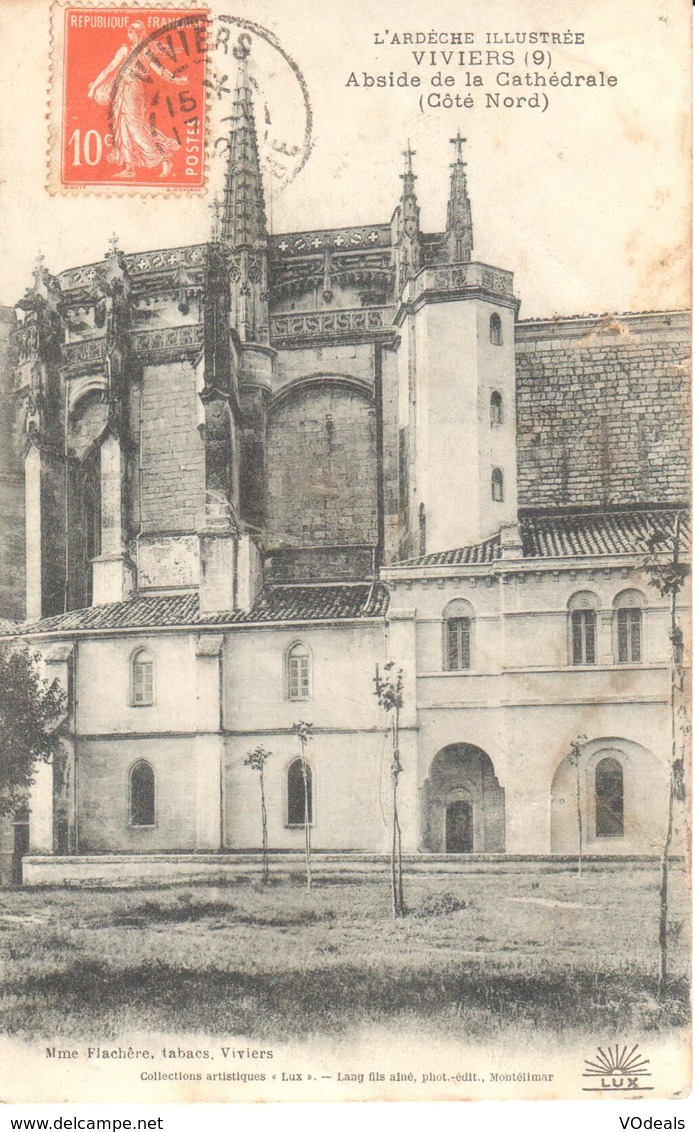 (07) Ardèche - CPA - Viviers - Abside De La Cathédrale - Viviers