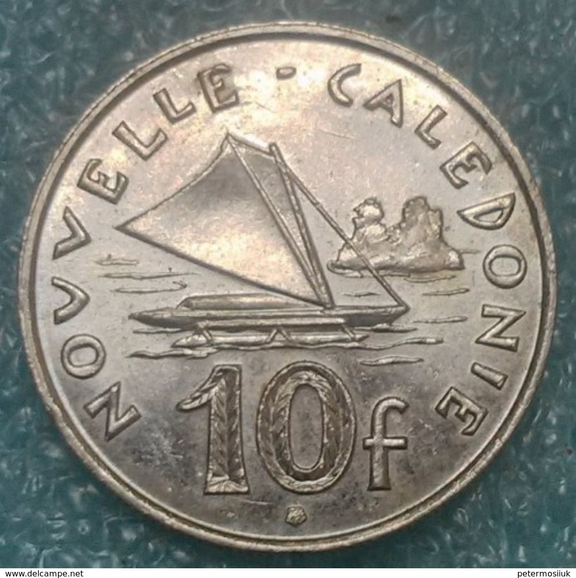 New Caledonia 10 Francs, 2007 -4134 - Nuova Caledonia