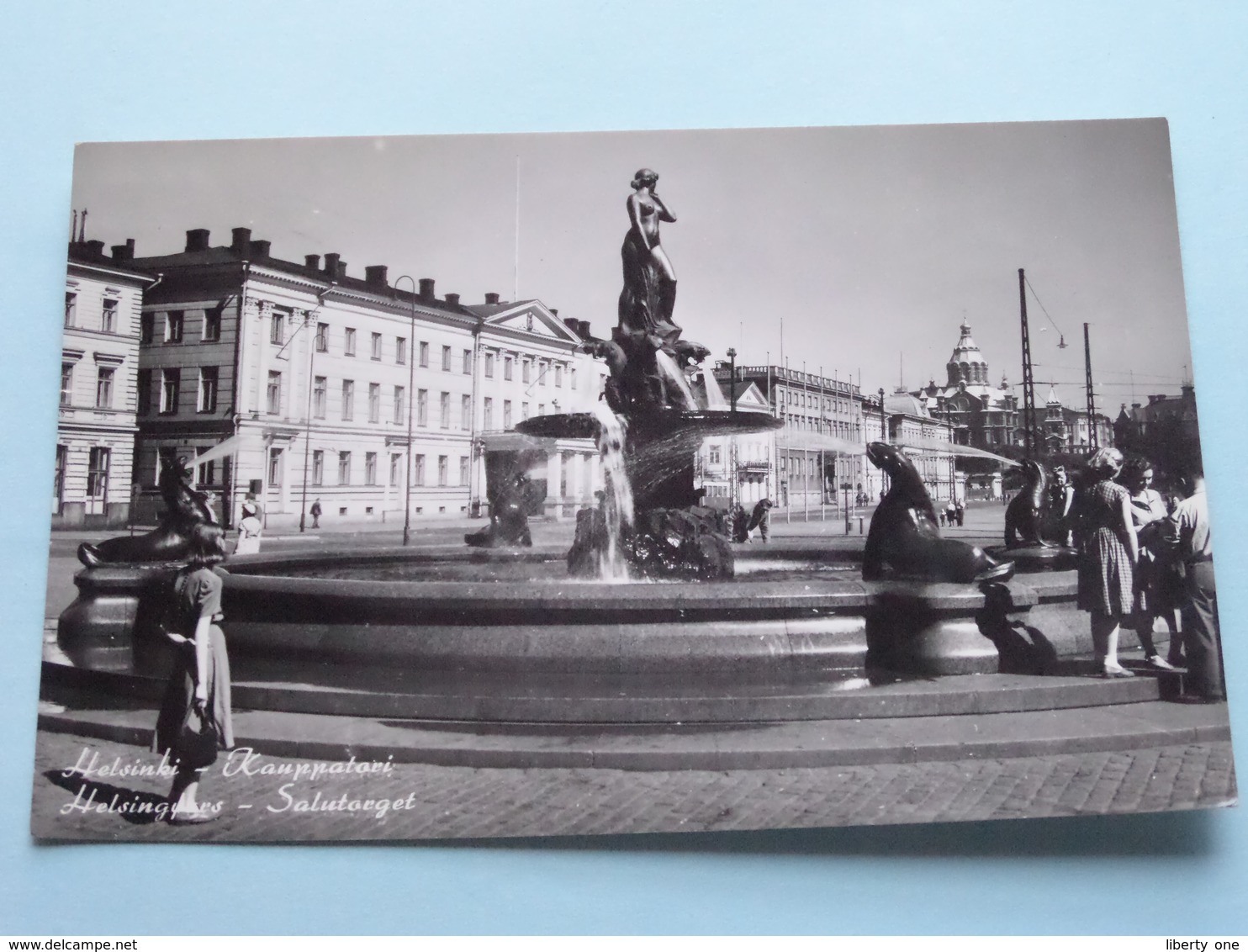 HELSINKI - KAUPPATORI - HELSINGFORS - SALUTORGET () Anno 1953 ( Zie Foto Details ) ! - Finlande