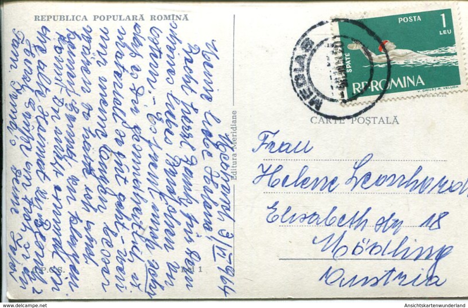 003974  Vedere Din Medias   1966 - Rumänien