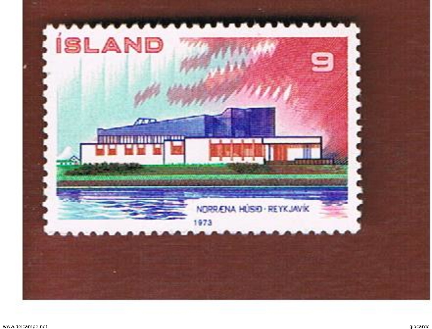 ISLANDA (ICELAND) -  SG 509 -   1973 NORDIC POSTAL COOPERATION  - MINT** - Nuovi