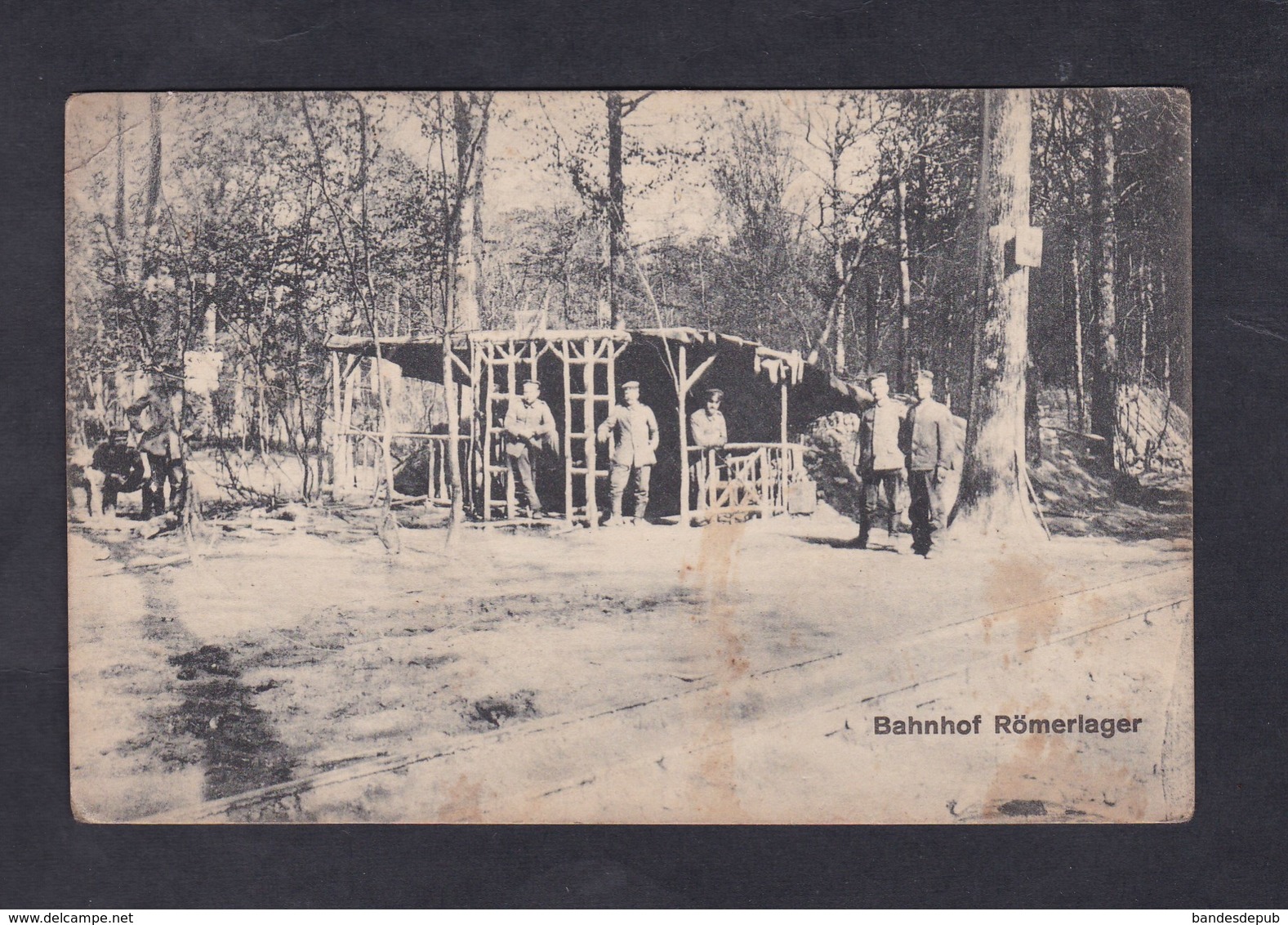 Guerre 14-18  Bahnhof Römerlager ( Gare Camp Des Romains Sodats Allemands ) - Sonstige & Ohne Zuordnung