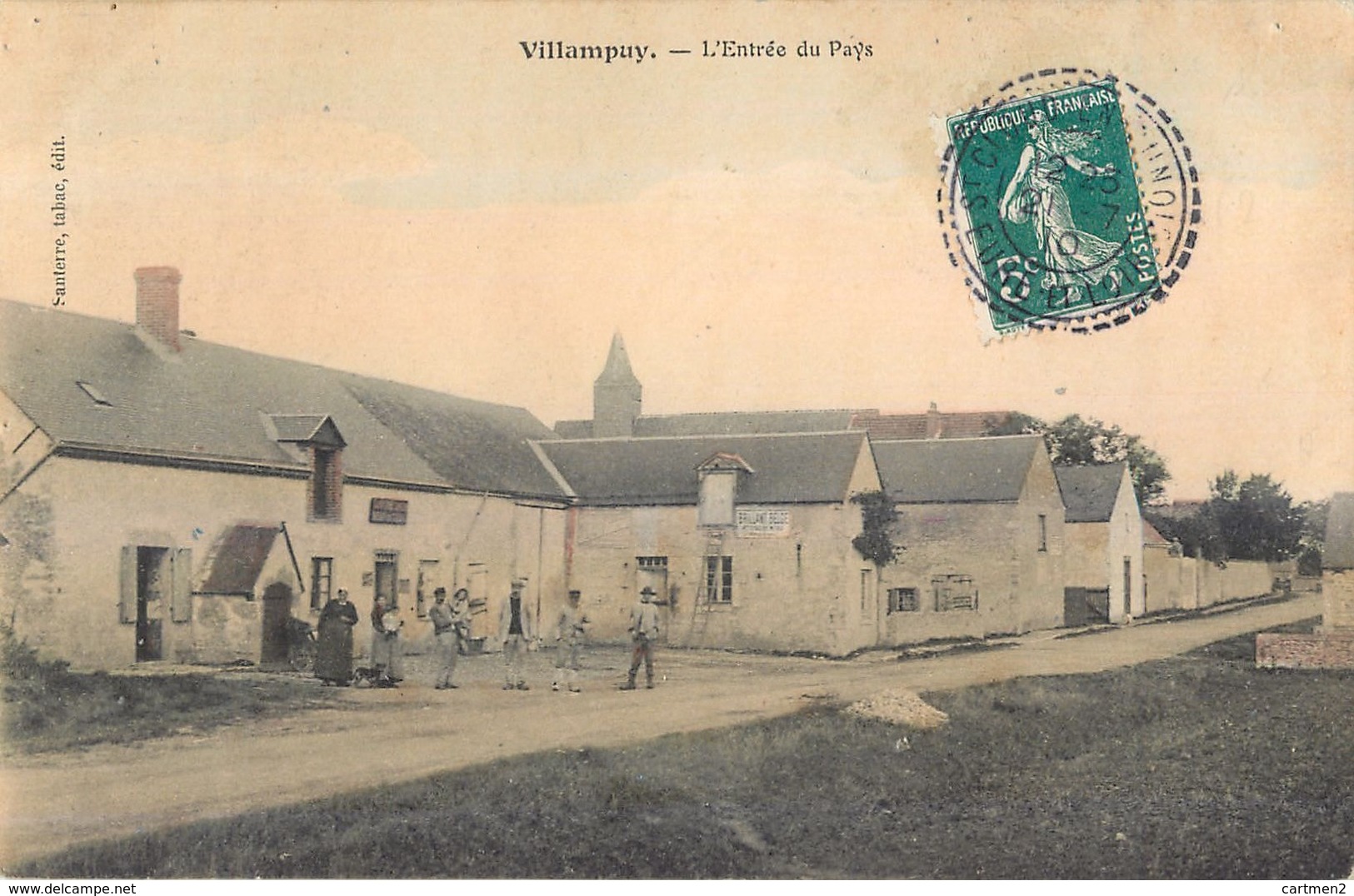 VILLAMPUY ENTREE DU PAYS 28 - Autres & Non Classés