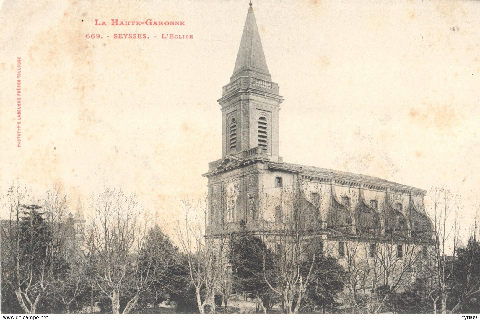 Seysses - L'Eglise (Labouche 669) - Sonstige & Ohne Zuordnung