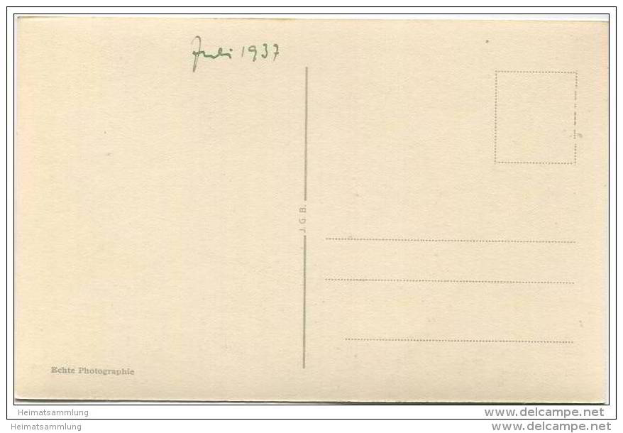 Lychen - Panorama - Foto-AK - Verlag J. G. B. - Lychen