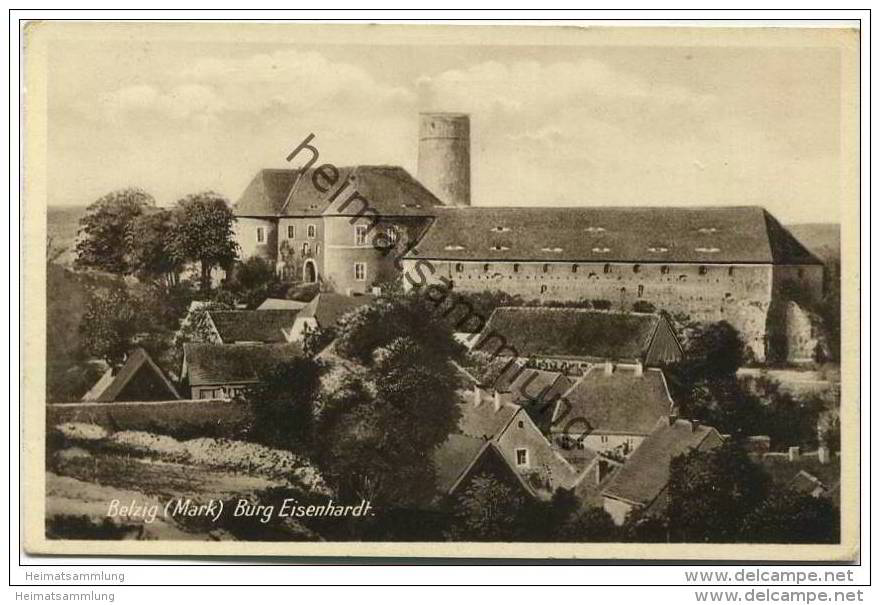 Belzig (Mark) - Burg Eisenhardt - Verlag Otto Mildner Belzig 1930 - Belzig