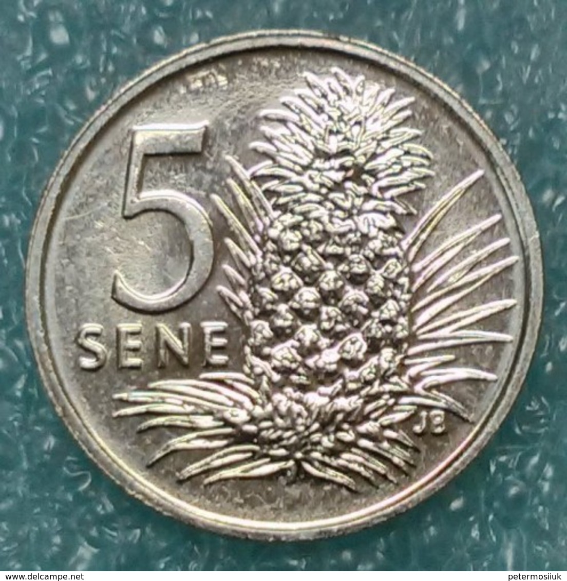 Samoa 5 Sene, 2010 Copper-Nickel /non-magnetic/ -0956 - Samoa