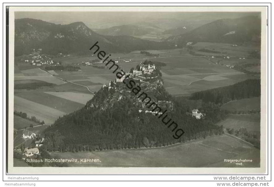 Schloss Hochosterwitz - Fliegeraufnahme - Foto-AK - St. Veit An Der Glan