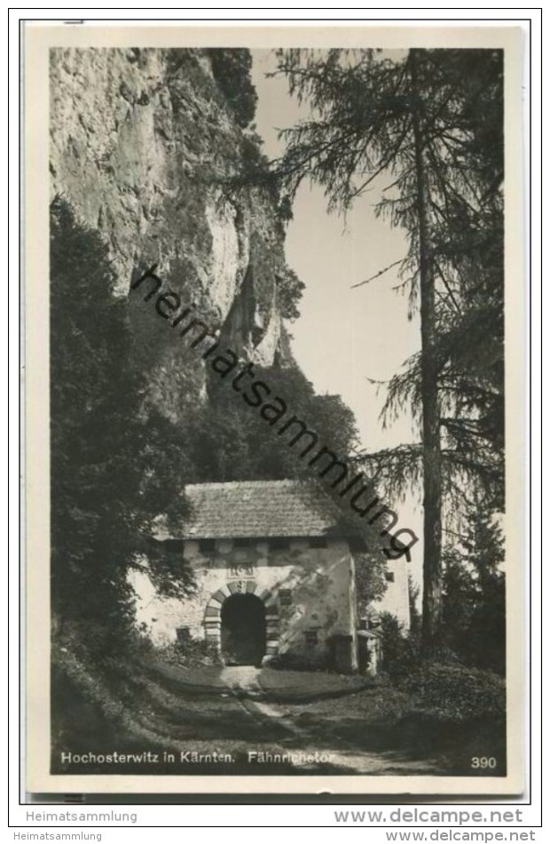 Schloss Hochosterwitz - Fähnrichstor - Foto-AK - St. Veit An Der Glan