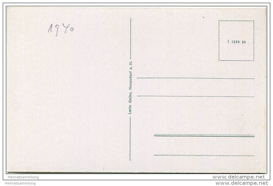 Ostseebad Neuendorf Auf Hiddensee - Verlag Lotte Galke Neuendorf 1940 - Hiddensee