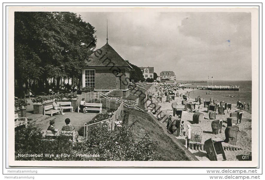 Nordseebad Wyk Auf Föhr - Foto-AK - Verlag E. Rubin Lübeck - Föhr