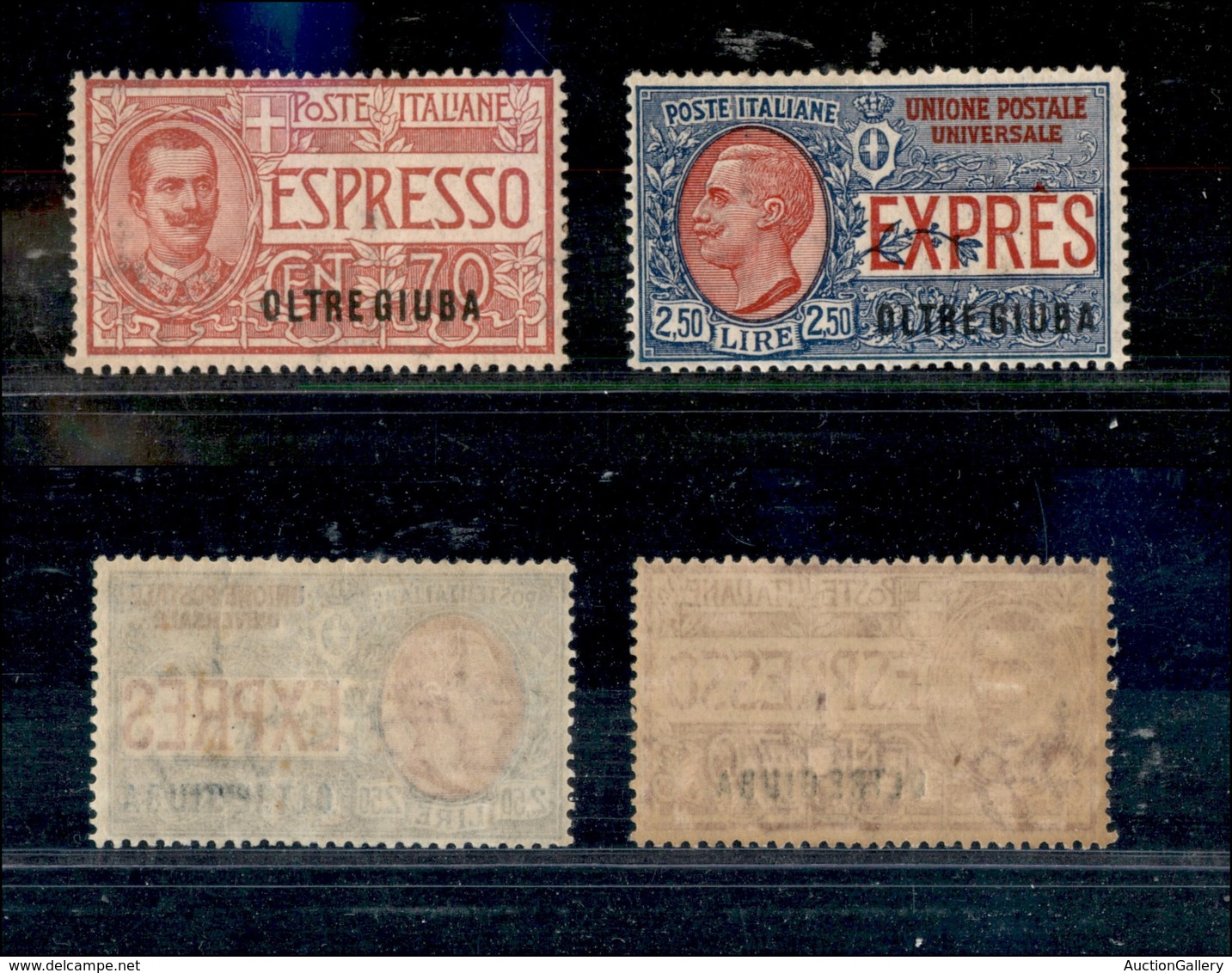 A17-343-A13-0695 COLONIE - OLTREGIUBA - 1926 - Espressi (1/2) - Serie Completa - Gomma Integra (350) - Other & Unclassified