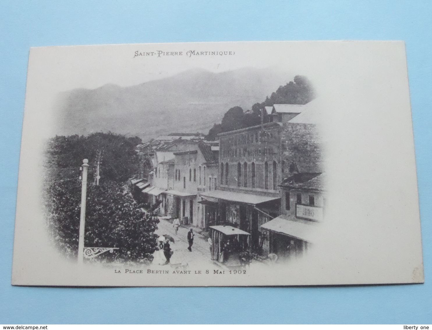 SAINT-PIERRE La Place Bertin Avant Le 8 Mai 1902 () Anno 19?? ( Zie Foto Details ) ! - Autres & Non Classés