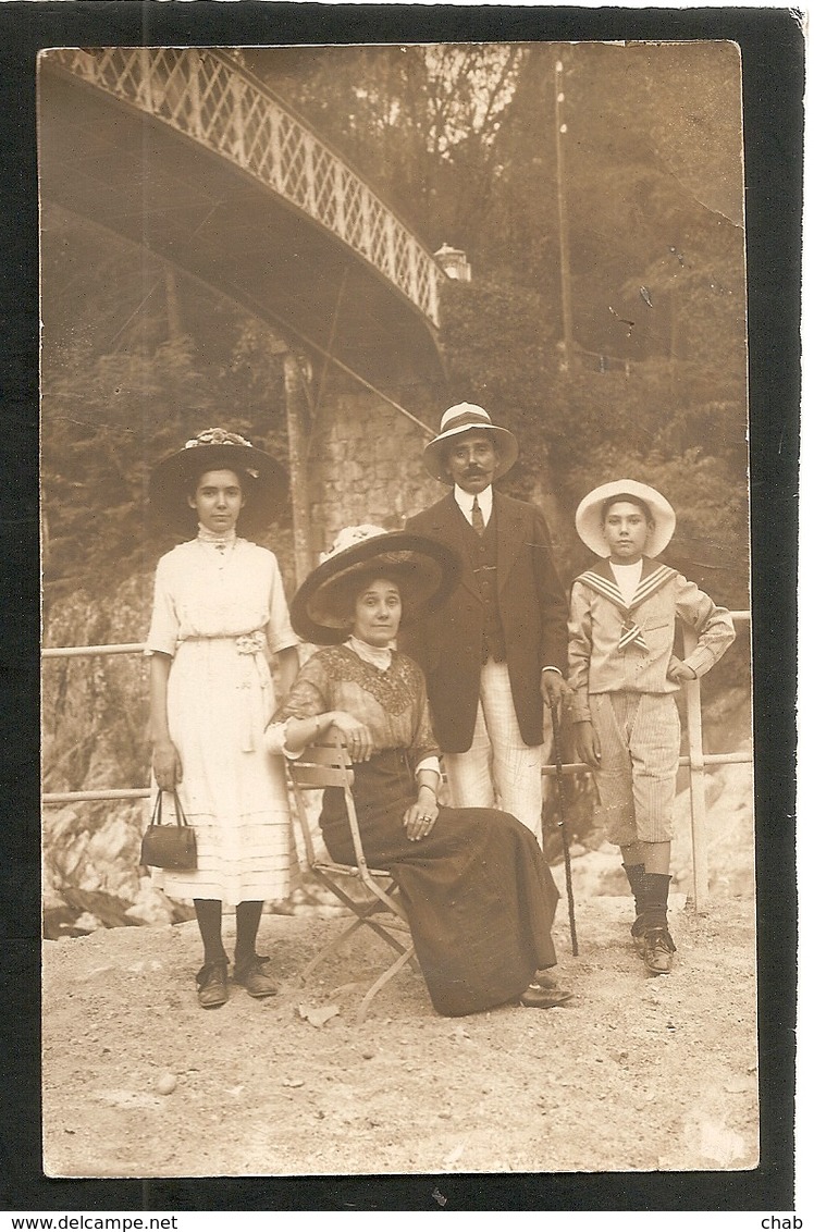 PHOTO NOUVELLE,33 Rue De La République - AVIGNON -- Carte Photo De La Famille ROUVIN - BEAUVOISIN - Photographie