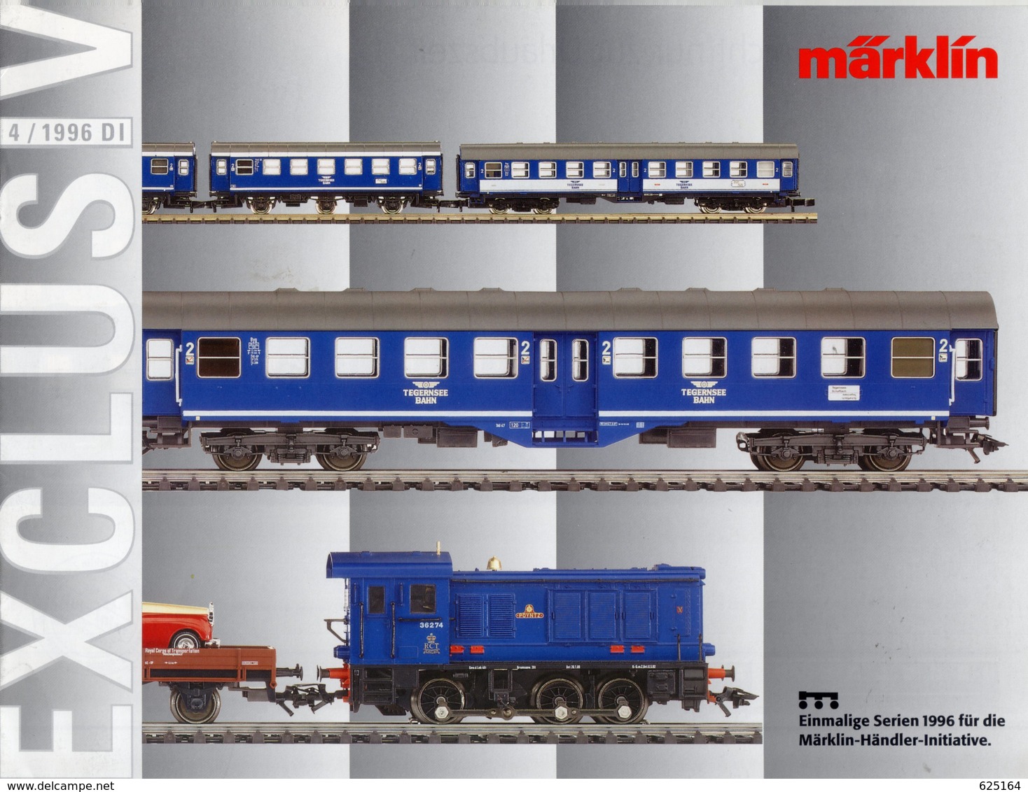 Catalogue Märklin 1996 Exclusiv 1996-4 Einmaligen Serien Spur HO - Allemand