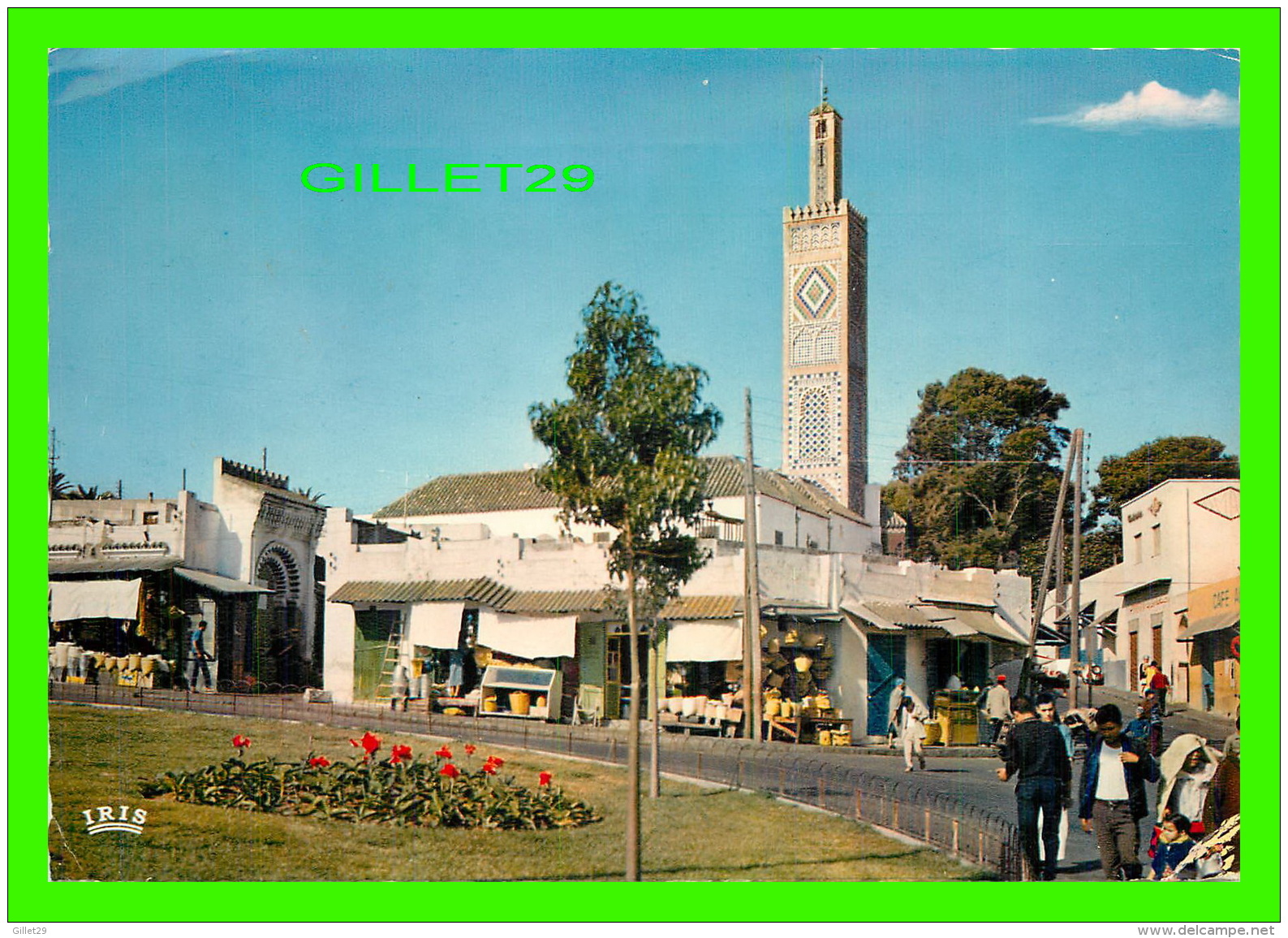 TANGER, MAROC -  PLACE DU GRAND SOCCO - CIRCULÉE EN 1968 - ÉDITIONS LA CIGOGNE - - Tanger