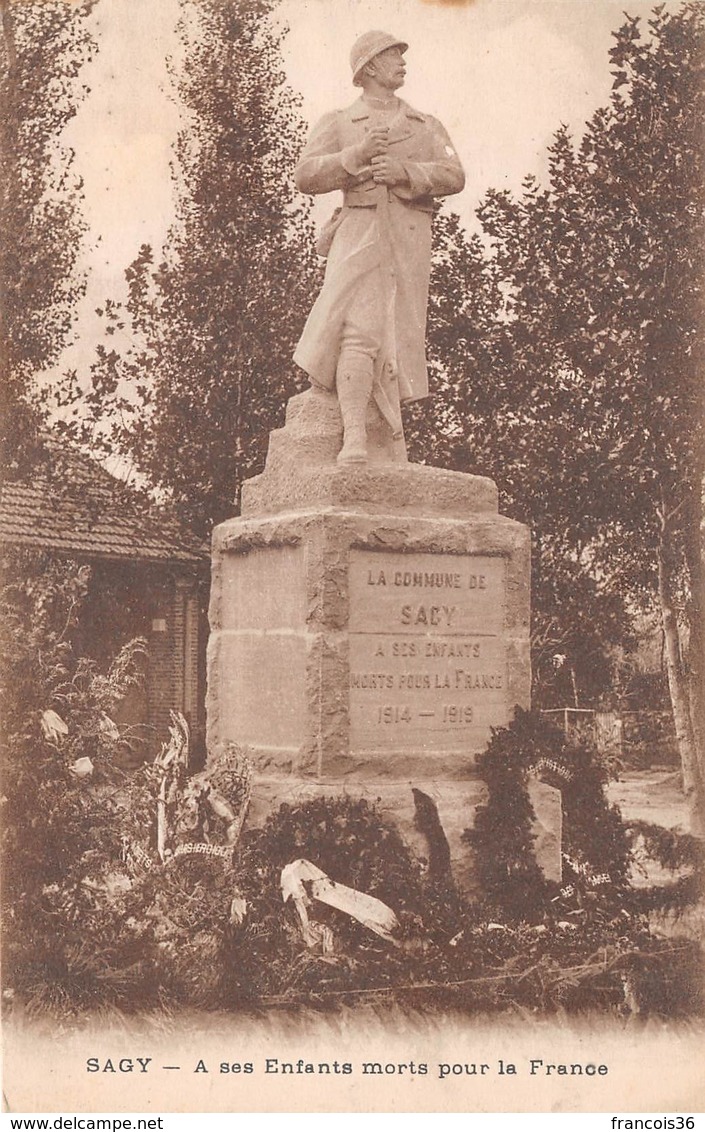 Sagy (71) - A Ses Enfants Morts Pour La France - Monument - Louhans