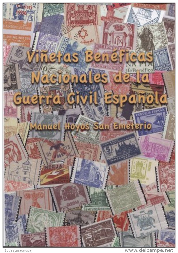 Catálogo De Las Vi&ntilde;etas Benéficas Nacionales. Por Manuel Hoyos. - Viñetas De La Guerra Civil