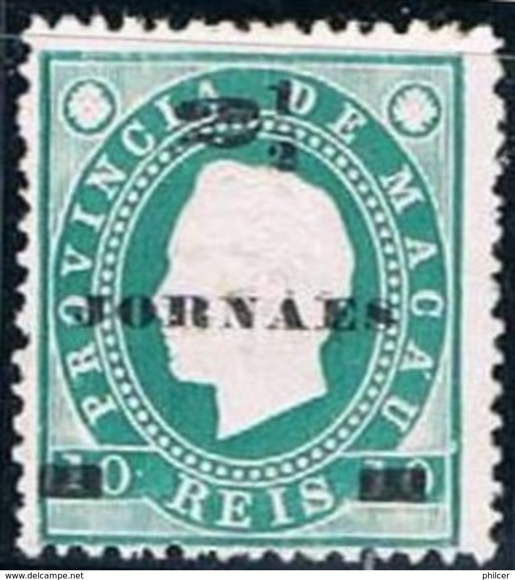 Macau, 1892/3, # 42 Dent. 12 1/2, MNG - Unused Stamps