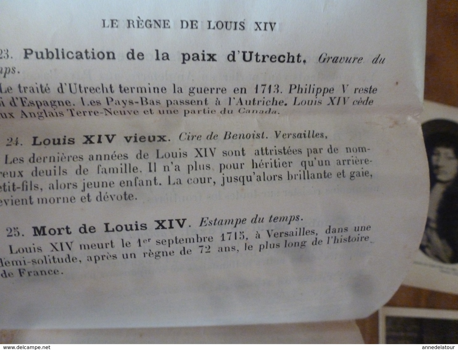 Lot de 19 Cartes Postales -->pour connaitre notre Histoire :LE REGNE DE LOUIS XIV  , par Alfred Carlier