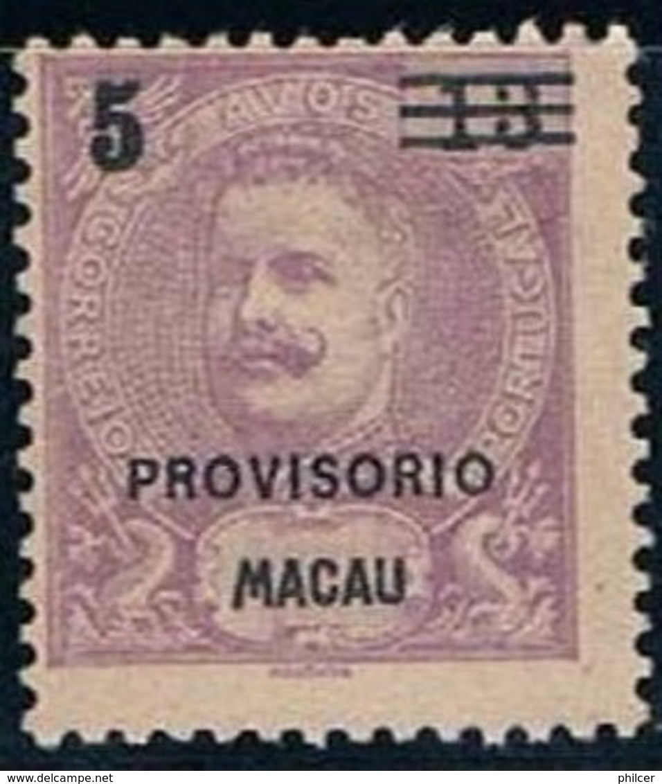 Macau, 1900, # 91, MNG - Ungebraucht